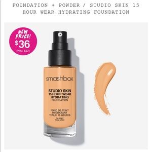 Smashbox Makeup - NWT Smashbox Studio Skin Foundation Smashbox Makeup - NWT Smashbox Studio Skin Foundation